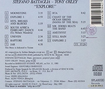 Stefano Battaglia: Explore [CD]