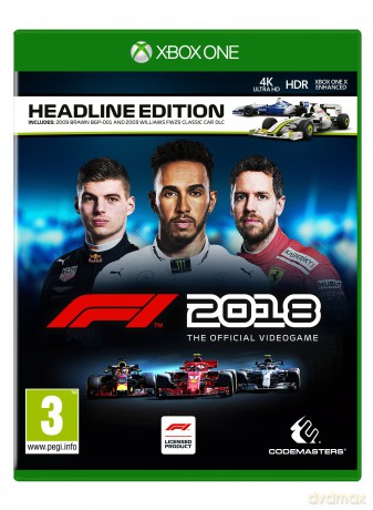 F1 2018 Headline Edition - Xbox One [CD]