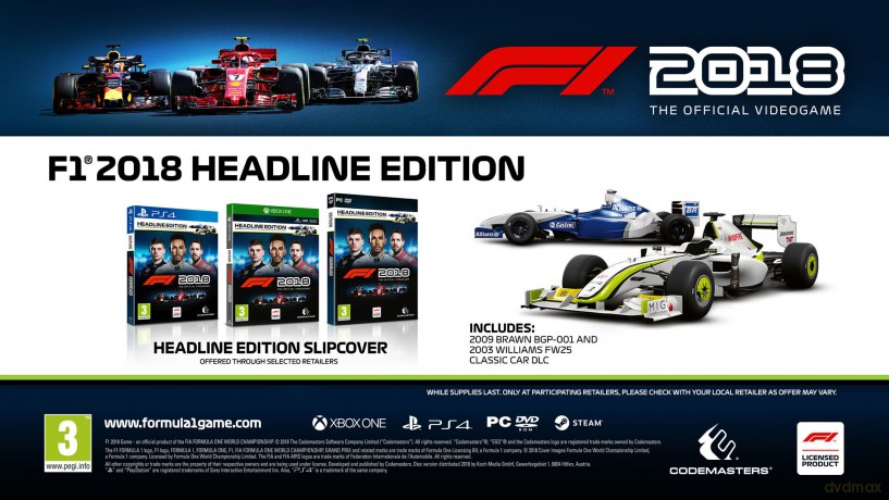 F1 2018 Headline Edition - Xbox One [CD]
