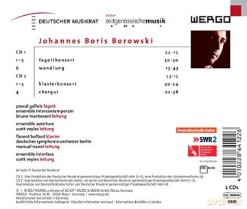 Fagottkonzert Wandlung Klavierkonzert Chergui [2CD]