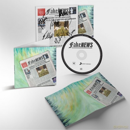 Pinguini Tattici Nucleari: Fake News (Cd Digifile Autografato - Stupefacenti) [CD]