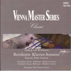 Tomsic Dubravka: Famous Piano Sonatas: Moonlight Sonata Op. 27 Op. 13 Pathetique Op. 53 [CD]