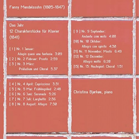 Christina Bjorkoe: Fanny Mendelssohn: Das Jahr [CD]