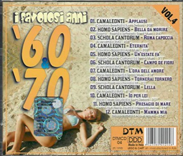 Favolosi Anni 60 E 70 (I) (4) [CD]