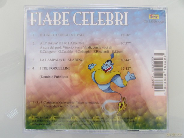 Fiabe Celebri [CD]