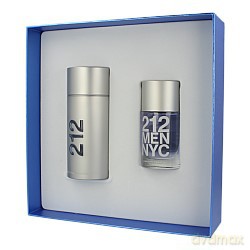 Carolina Herrera 212 Men Zestaw - Woda Toaletowa 100ml Spray + Woda Toaletowa 30ml Spray [2xPERFUMY]