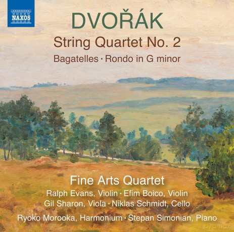 Fine Arts Quartet: Fine Arts Quartet - Streichquartett Nr.2 Bagatelles Rondo G-Moll [CD]
