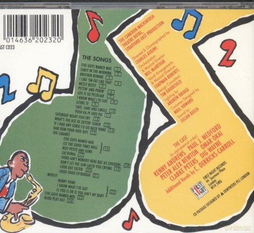 Original Cast Recording: Five Guys Named Moe [CD]