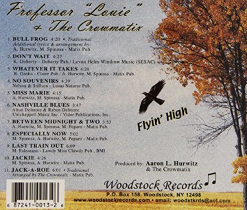 Professor Louie: Flyin' High [CD]