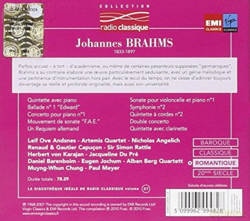 Johannes Brahms: Fnac Rc Brahms 2 [CD]