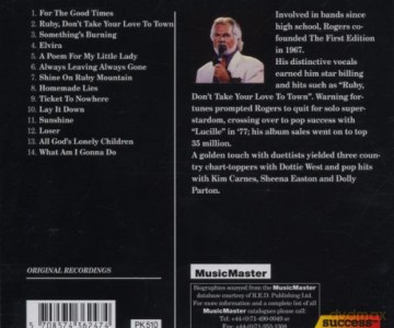 Kenny Rogers & First Edition: For The Good Times [CD]