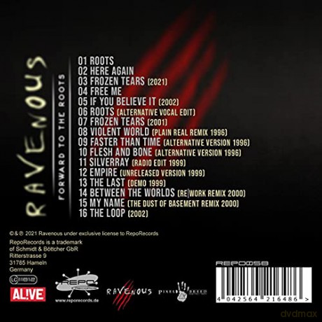 Ravenous: Forward To The Roots [CD]