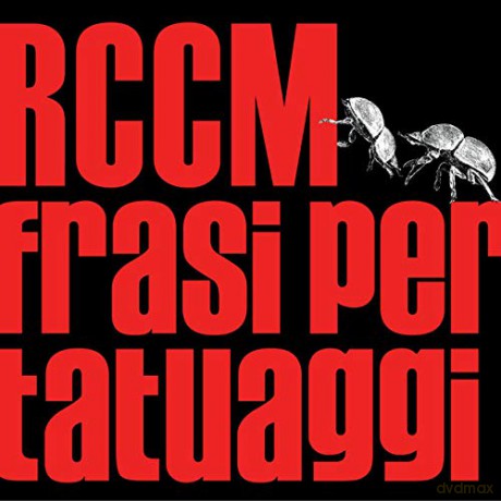 Rccm: Frasi Per Tatuaggi [CD]