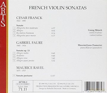 Movie: French Violin Sonatas [CD]