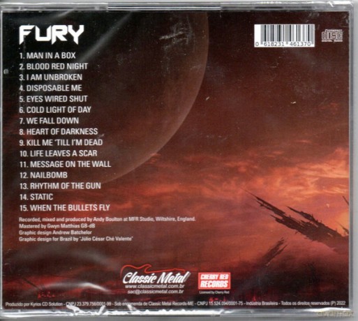 Tokyo Blade: Fury [CD]