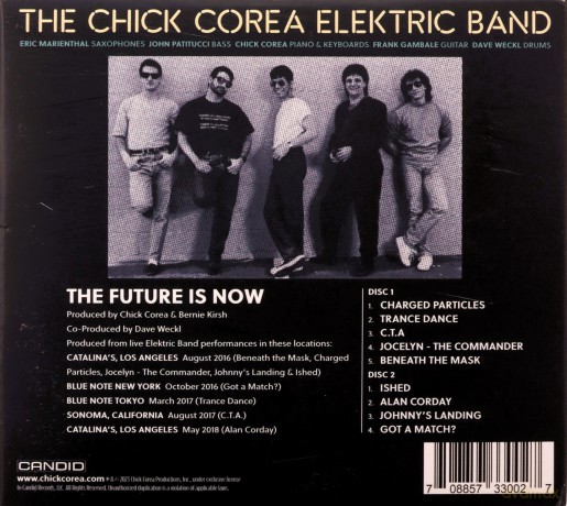 Chick Corea Elektric Band: Future Is Now [2CD]