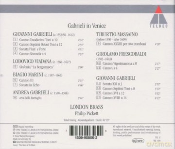 London Brass - Philip Pickett: Gabrieli In Venice [CD]