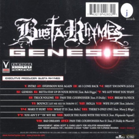 Busta Rhymes: Genesis [CD]