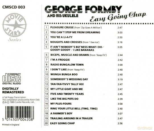 George Formby - Easy Going Chap [CD]