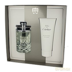 Cartier Eau De Cartier Zestaw - Woda Toaletowa 100ml Spray + Żel Pod Prysznic 100ml [2xKOSMETYKI]