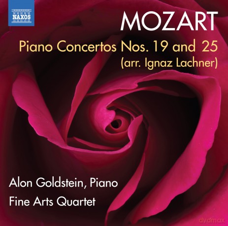 Goldstein,Alon/Fine Arts Quartet - Klavierkonzerte Nr. 19 Und 25 (Arr. Ignaz Lachner) [CD]
