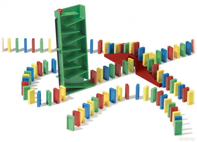 Domino: Goliath 81005 "Domino Express" Starter Lane 16 Game [CD]