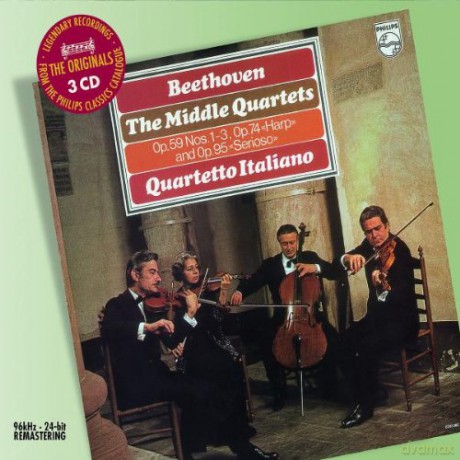 Quartetto Italiano: Beethoven:Middle String Quartets [3CD]