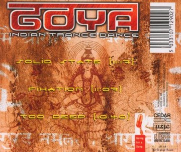 Think Tank Project: Goya Indian Trance Dance [CD]
