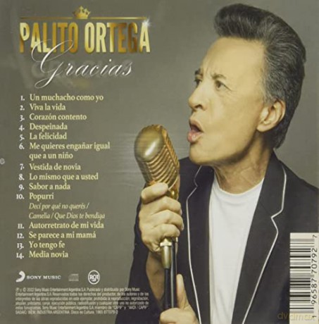 Palito Ortega: Gracias [CD]
