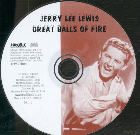 Jerry Lee Lewis: Great Balls Of Fire [CD]