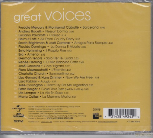 Great Voices [CD]