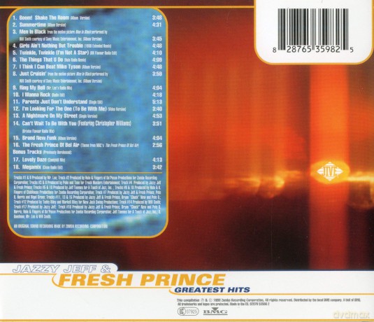 Dj Jazzy Jeff & The Fresh Prince: Greatest Hits [CD]