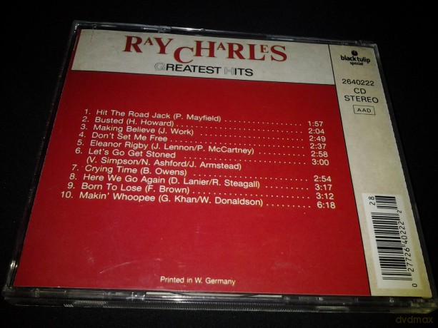 Ray Charles: Greatest Hits [CD]