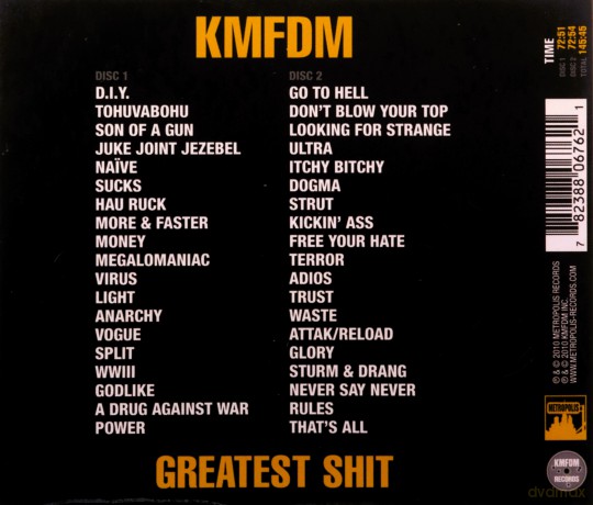 Kmfdm: Greatest Shit [2CD]