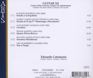 Edoardo Catemario: Guitar Xx [CD]