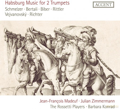 Madeuf/Zimmermann/Konrad/The Rossetti Players: Habsburg Musik FÜR 2 Trompeten [CD]