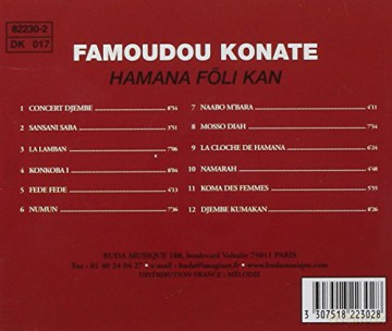 Famoudou Konate: Hamana Foli Kan [CD]