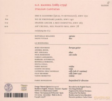 Handel: Handel - Cantatas for Cardinal Ottoboni [CD]