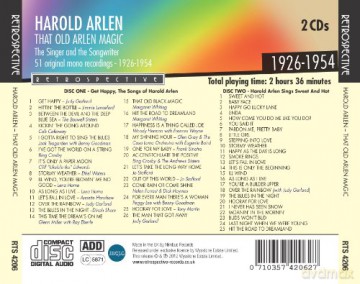 Harold Arlen: Harold Arlen That Old Arlen Magic [CD]