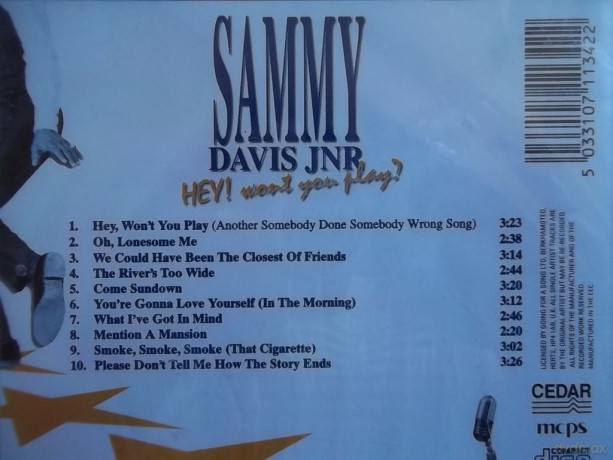 Sammy Davis Jr: Hey! Wont You Play [CD]