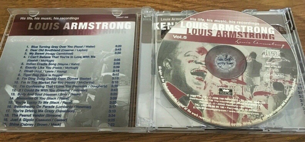 Louis Armstrong: His Life, His Music, His Recordings Volume 5 [2CD]