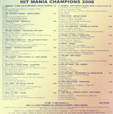 Hit Mania Champions 2008 [4CD]