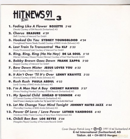Hit News 91 Volume 3 [CD]