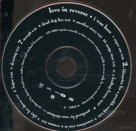 Love In Reverse: I Was Here [CD]