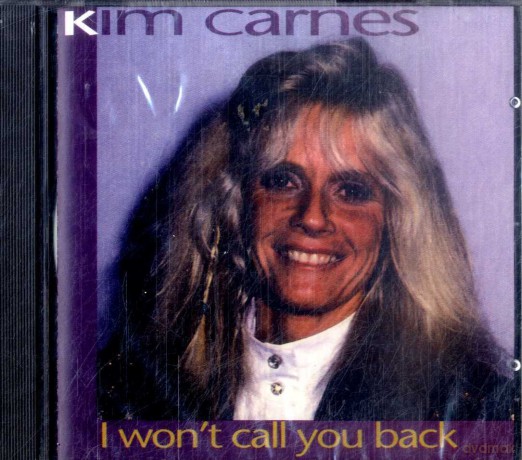 Kim Carnes: I Won't Call You Back [CD]