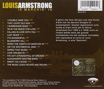 Louis Armstrong: Is Marchin'In [CD]