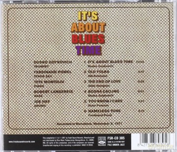 Dusko Goykovich: iT's About Blues Time [CD]