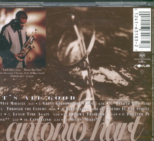 Antonio Hart: It's All Good [CD]