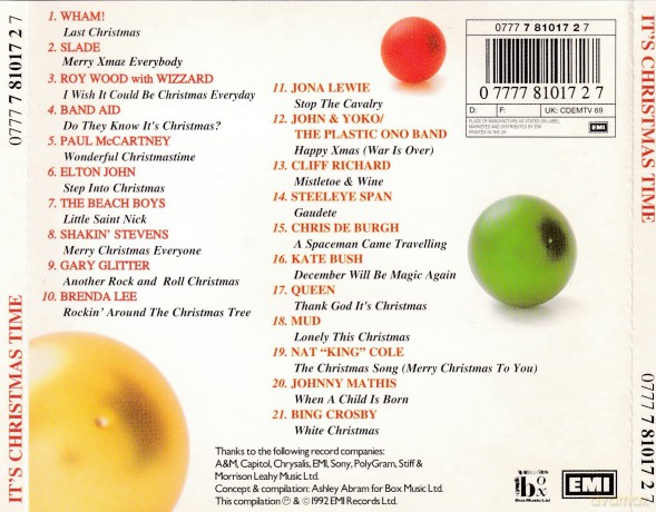 It's Christmas Time: 21 Original Christmas Hits [CD]