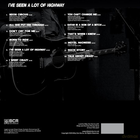 Billy Don Burns: I'Ve Seen A Lot Of Highway [CD]